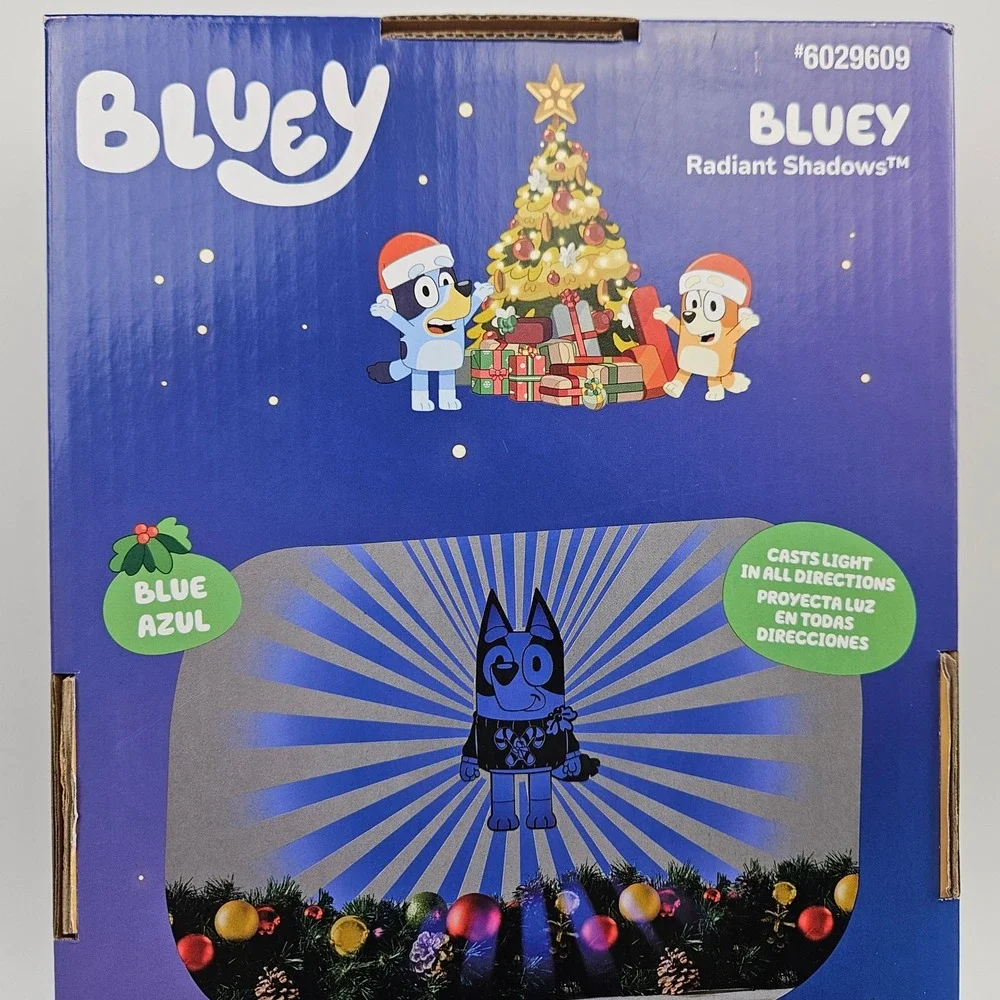 Bluey‎ Radiant Shadows LED Light Show Christmas Decoration Wall Hanging